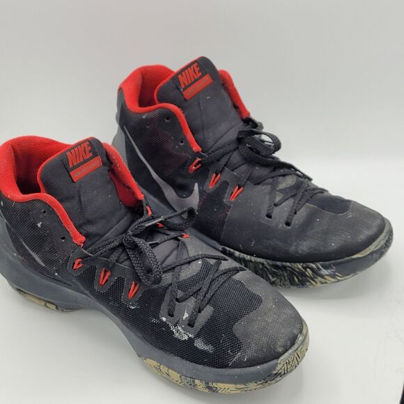 Nike Air Integrate Black Red Men\'s Size 12 898453-006 main image 6
